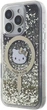 Etui plecki Hello Kitty Liquid Glitter Fever MagSafe do Apple iPhone 16 Pro Max Black Gold (HKHMP16XLGDIK) - obraz 2