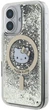 Etui plecki Hello Kitty Liquid Glitter Fever MagSafe do Apple iPhone 16 Pro Black Gold (HKHMP16SLGDIK) - obraz 1