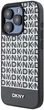 Etui DKNY Leather Printed Pattern Metal Logo MagSafe do Apple iPhone 15 Pro Black (3666339262235) - obraz 2