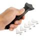 Силіконовий шпатель скребок для герметика та силікону SILICON TOWEL SCRAPER - зображення 8