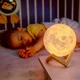 Сенсорный ночник луна RGB Magic 3D Moon Light , светильник лампа луна - изображение 5