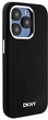 Etui DKNY Liquid Silicone Small Metal Logo MagSafe do Apple iPhone 15 Pro Black (3666339265731) - obraz 4