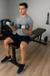 Лавка для жиму зі стійками WCG Strong Bench Plus (регулювання висоти стійок, 6 рівнів) - зображення 14