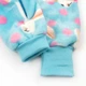Комбинезон Dexter`s теплый детский велсофт bubble bunny 86 см голубой - изображение 5
