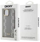 Панель DKNY Leather Checkered Mono Pattern MagSafe для Apple iPhone 15 Plus Beige (3666339259983) - зображення 8