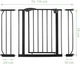 Захисна брамка Milly Mally Бар'єр для сходів Guardy 83 Black (5907090700757) - зображення 5