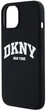 Панель DKNY Liquid Silicone White Printed Logo MagSafe для Apple iPhone 15 Plus / 14 Plus Black (3666339266653) - зображення 5