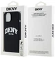 Панель DKNY Liquid Silicone White Printed Logo MagSafe для Apple iPhone 15 Plus / 14 Plus Black (3666339266653) - зображення 8