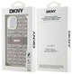 Etui DKNY IML Mono & Stripe MagSafe do Apple iPhone 15 / 14 / 13 Beige (3666339267957) - obraz 8