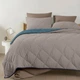 Покрывало стеганное двустороннее кровать и диван 240x260 TAUPE STONE CS4 5155387 - изображение 4