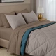 Покрывало стеганное двустороннее кровать и диван 220x240 OCEAN SAND CS10 5155360 - изображение 7