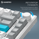 Клавиатура беспроводная GamePro Asgard Yord Keychron Super Red Switch Wireless/Bluetooth/USB White (MK266WH) - изображение 17