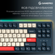 Клавиатура беспроводная GamePro Asgard Ragnar Keychron Super Red Switch Wireless/Bluetooth/USB Blue (MK285BL) - изображение 15