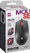 Миша дротова DEFENDER Delta MM-523, чорна - изображение 2