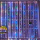 Новогодняя гирлянда штора Капля росы 3х3 м от USB цветная - изображение 2