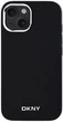Etui DKNY Plain Logo MagSafe do Apple iPhone 15 Black (3666339260118) - obraz 3