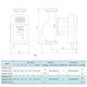Циркуляционный насос SHIMGE APM 32-12-180, Qmax 10м³, гайка 1 1/4", кабель со штепселем - изображение 3
