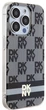 Etui DKNY IML Checkered Mono Pattern & Printed Stripes MagSafe do Apple iPhone 15 Pro Max Black (3666339269388) - obraz 4