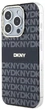 Etui DKNY IML Mono & Stripe MagSafe do Apple iPhone 15 Pro Max Black (3666339268121) - obraz 2