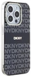 Etui DKNY IML Mono & Stripe MagSafe do Apple iPhone 15 Pro Max Black (3666339268121) - obraz 4