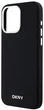 Панель DKNY Liquid Silicone Small Metal Logo MagSafe для Apple iPhone 15 Pro Max Black (3666339265748) - зображення 5