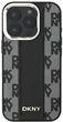 Etui DKNY Checkered Pattern Magsafe do Apple iPhone 16 Pro Black (3666339333164) - obraz 3