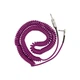 Инструментальный кабель Fender Cables Jimi Hendrix Voodoo Child 30' Coil Purple (301777) - изображение 1