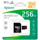 Карта памяти Apacer 256GB microSDXC class 10 UHS-I V10 A1 (AP256GMCSX10UB-R) - изображение 3