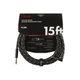 Инструментальный кабель Fender Cable Deluxe Series 15' Angled Black Tweed (228453) - изображение 1