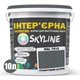 Краска Интерьерная Латексная Skyline RAL 7012 Графитовый Шторм 10л - изображение 2