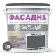 Фарба Акрил-латексна Фасадна Skyline RAL 7012 Графітовий Шторм 1 л - изображение 2