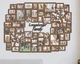 Фоторамка-коллаж The Frame Depot Семейное дерево XXL под персонализацию на 52 горизонтальных и вертикальных фото Коричневый (tree_xxl) - изображение 4