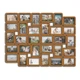 Фото-коллаж на 30 фото The Frame Depot 10×15 см горизонтальный и вертикальный Светло-коричневый (collage_30_photo_4x6_2_parts) - изображение 3