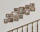 Набор деревянных настенных рамок на 12 фотографий от The Frame Depot Коричневый (frame_set_12_piece) - изображение 3