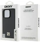 Etui DKNY Repeat Pattern Stack Logo MagSafe do Apple iPhone 16 Pro Black (3666339333645) - obraz 8