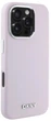 Etui DKNY Liquid Silicone Small Metal Logo MagSafe do Apple iPhone 16 Pro Pink (3666339334888) - obraz 4