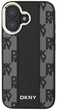 Etui DKNY Checkered Pattern Magsafe do Apple iPhone 16 Black (3666339333157) - obraz 3
