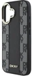 Etui DKNY Checkered Pattern Magsafe do Apple iPhone 16 Black (3666339333157) - obraz 5