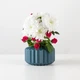 Ваза для квітів MBM HOME пластикова 7 см DH-FLOWERS-08 DARK BLUE Синя - зображення 1