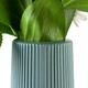Ваза для цветов MBM HOME пластиковая 23 см DH-FLOWERS-05 BLUE Голубая - изображение 3