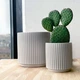 Горшок-кашпо для растений MBM HOME DH-FLOWERS-24 S WHITE белый - изображение 4