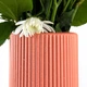 Ваза для цветов MBM HOME пластиковая 23 см DH-FLOWERS-05 CORAL Коралловая - изображение 4