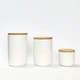 Емкость для хранения МВМ HOME 800 мл KP-13 M WHITE/WOOD белая/дерево - изображение 6