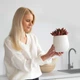Горшок-кашпо для растений MBM HOME DH-FLOWERS-25 M WHITE белый - изображение 5