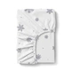 Простирадло на резинці Cosas SNOWFLAKES SILVER Фланель 180x200х30 (4822052476130) - зображення 1