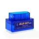 Сканер mini ELM327 OBD2 Bluetooth для діагностики авто синій - зображення 2