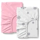 Набор простыней на резинке Cosas PINK WINTER фланель 140х200x20 2 шт (4822052487624) - изображение 1
