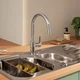 Змішувач для кухні з висувним виливом Grohe StartCurve 30562000 - зображення 6