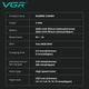 Набор для стрижки VGR 2 в 1 V-640 GREEN, аккумуляторная машинка для стрижки и триммер - изображение 2