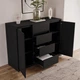 Комод Furnigrade КМ - 13 антрацит 1000х1300х450 - изображение 2